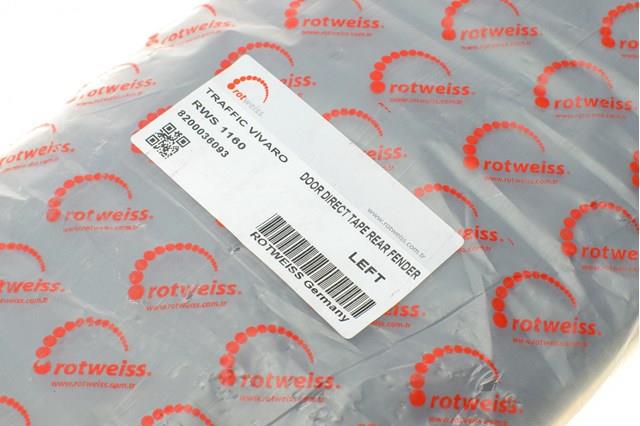 Nakładka błotnika tylnego lewego Rotweiss RWS1160 cena, od 51,08 USD