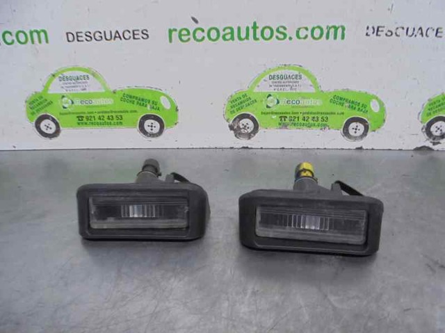 Lampa oświetlenia tylnej tablicy rejestracyjnej 1362912080 Peugeot/Citroen