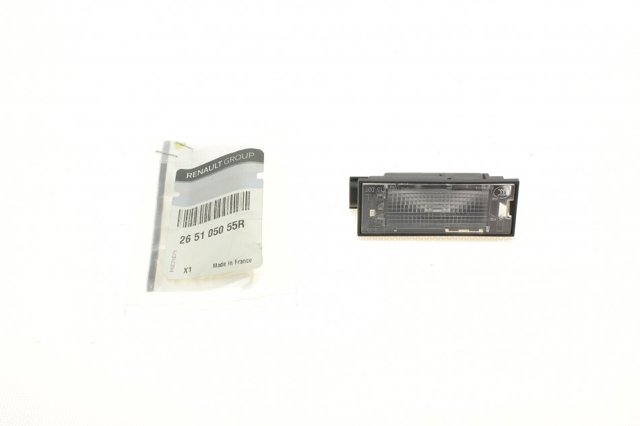 Lampa oświetlenia tylnej tablicy rejestracyjnej Renault (RVI) 265105055R