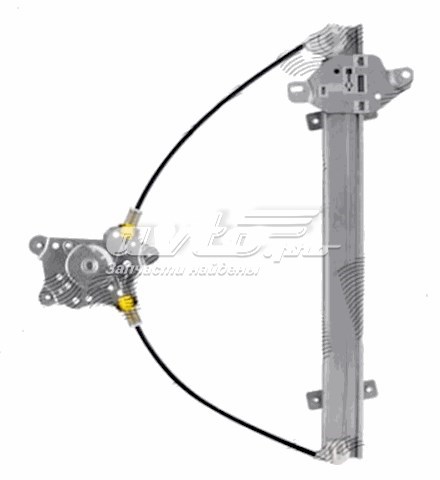 5265PSG1 Polcar mechanizm podnoszenia szyby drzwi przednich lewych