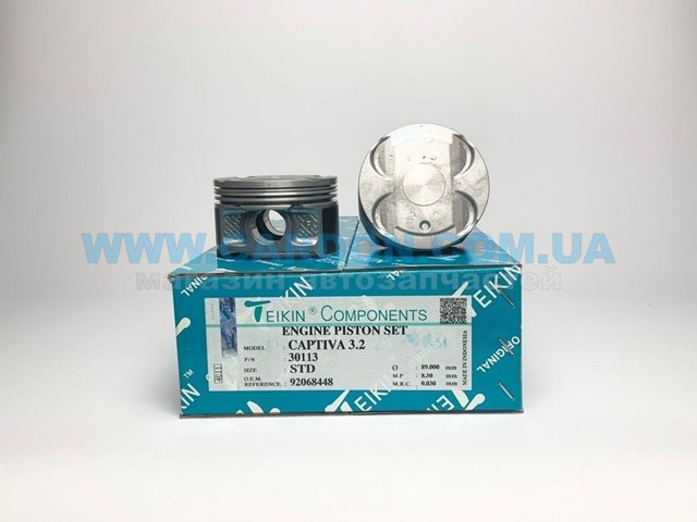 Tłok, komplet do jednego cylindru, STD 92068448 General Motors