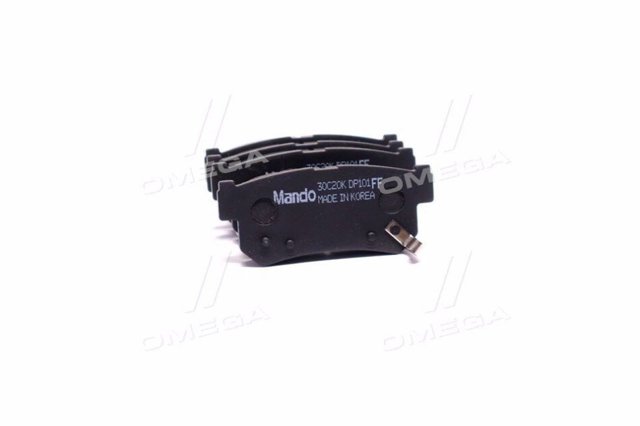 Okładziny (klocki) do hamulców tarczowych tylne Mando MPD13 cena, od 23,67 USD