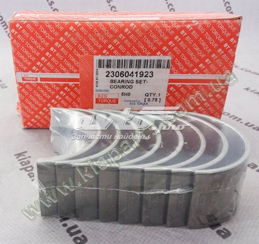  Panewki korbowodowe wału korbowego, zestaw, 2. naprawa (+0,50) Hyundai H200 