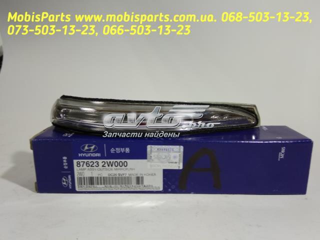 Kierunkowskaz lusterka prawy Hyundai/Kia 876232W000