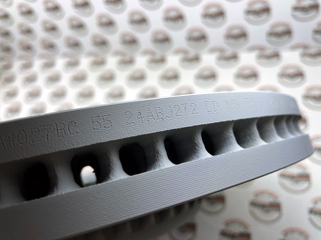 Do koszyka LR181547 Land Rover Tarcza hamulcowa przednia